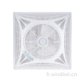 Circulateur d&#39;air de ventilateur de faux plafond avec lumière LED